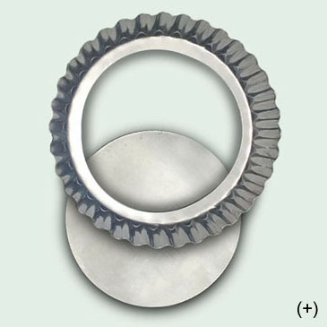 Molde Pasta Frola Desmontable de Aluminio. Almandoz.